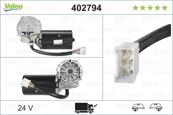 Двигатель стеклоочистителя - 402794 VALEO
